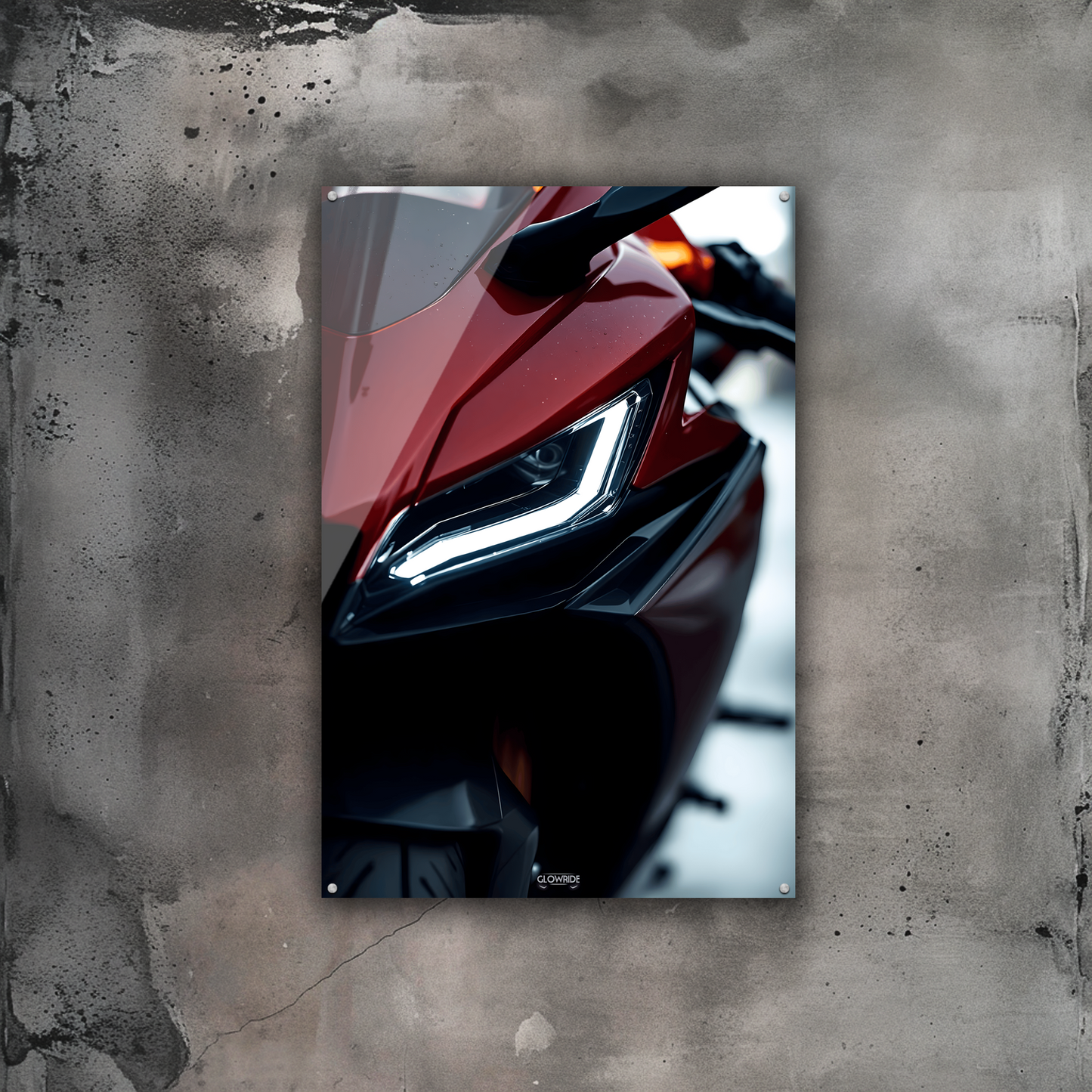 GlowRide BMW S1000RR Poster #2