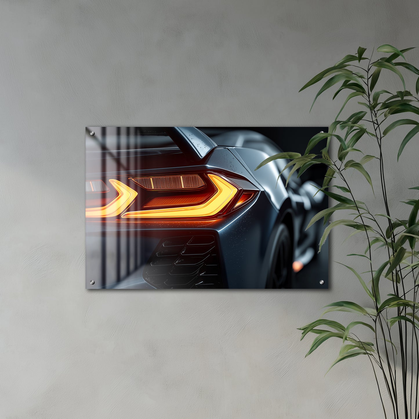 GlowRide Corvette C8 Black