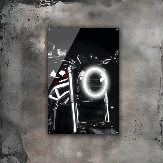 GlowRide Honda Concept Poster