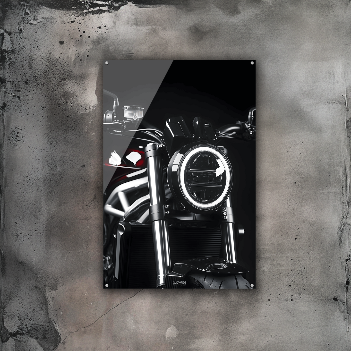 GlowRide Honda Concept Poster