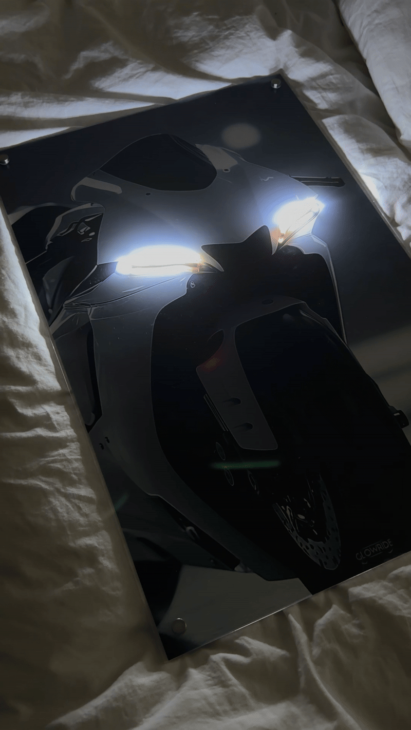 GlowRide Yamaha R1 Poster #4