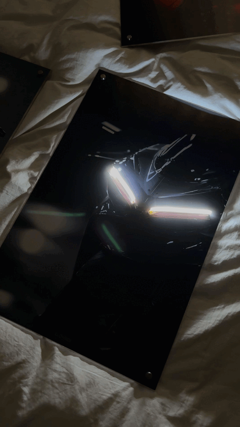 GlowRide Ducati Concept Poster