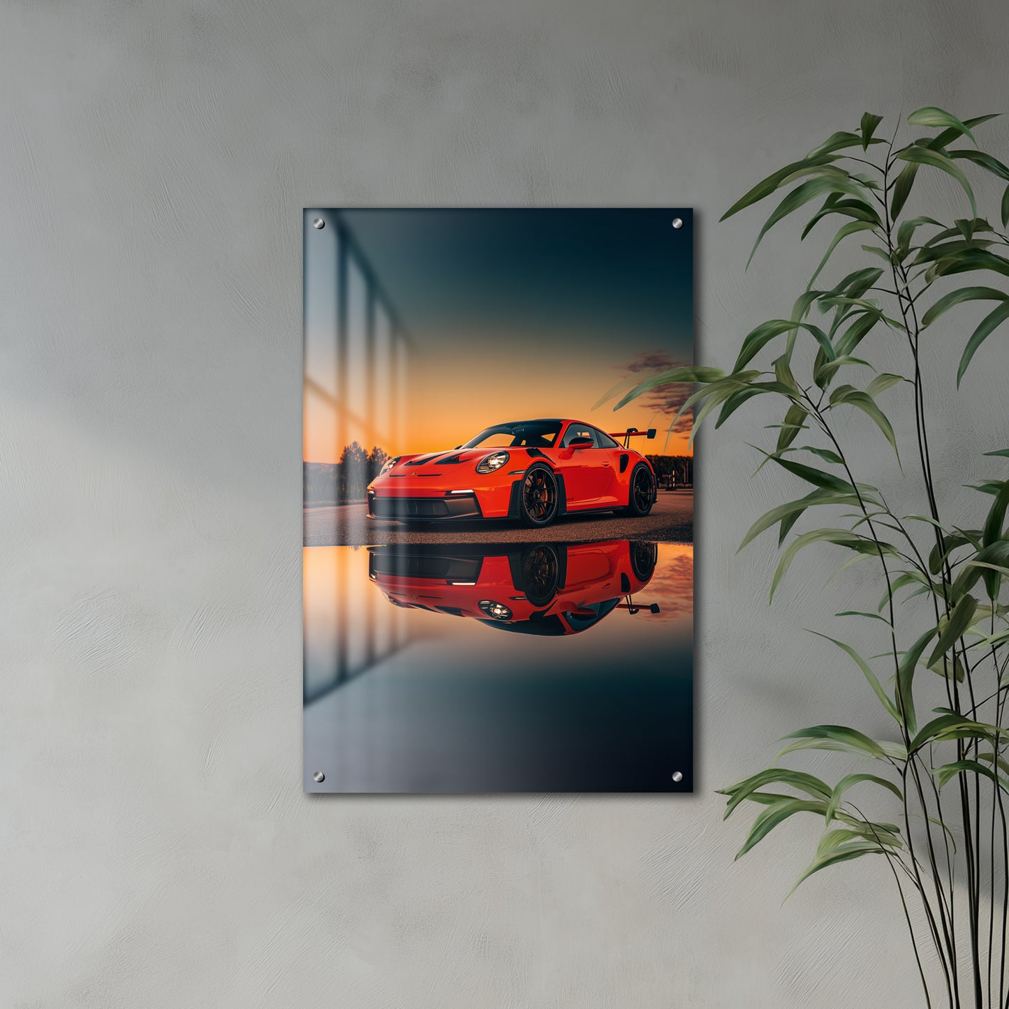 GlowRide Porsche GT3 RS Orange