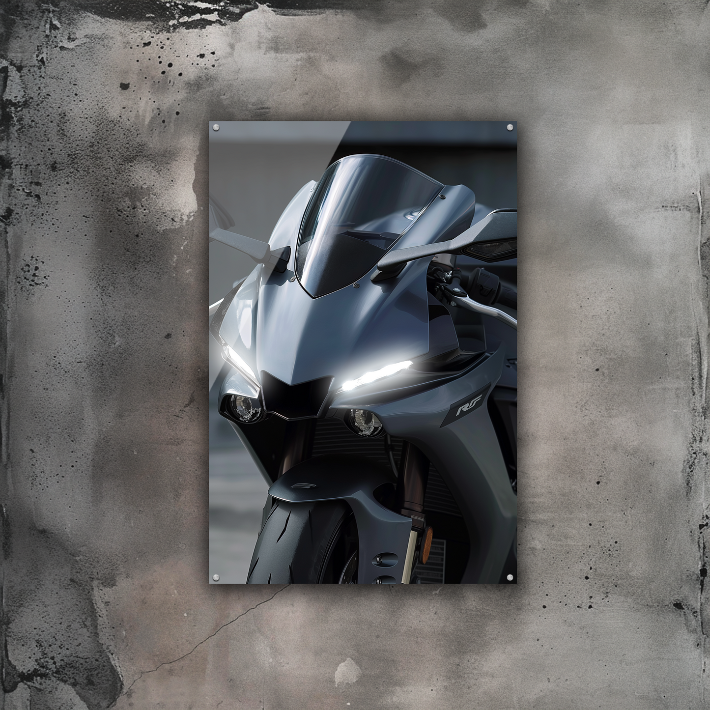 GlowRide Yamaha R1 Poster #1