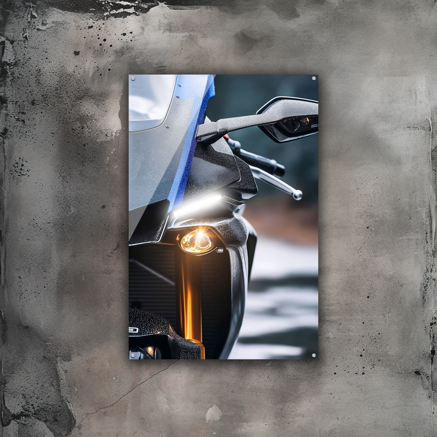 GlowRide Yamaha R1 Poster #2