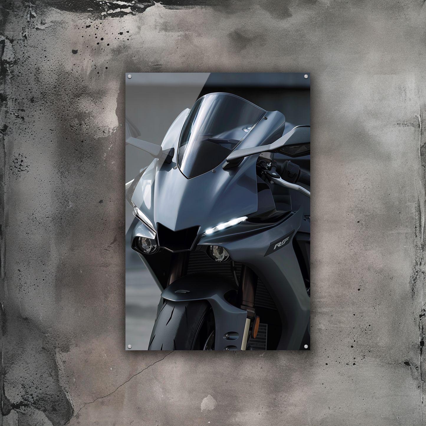 GlowRide Yamaha R1 Poster #1