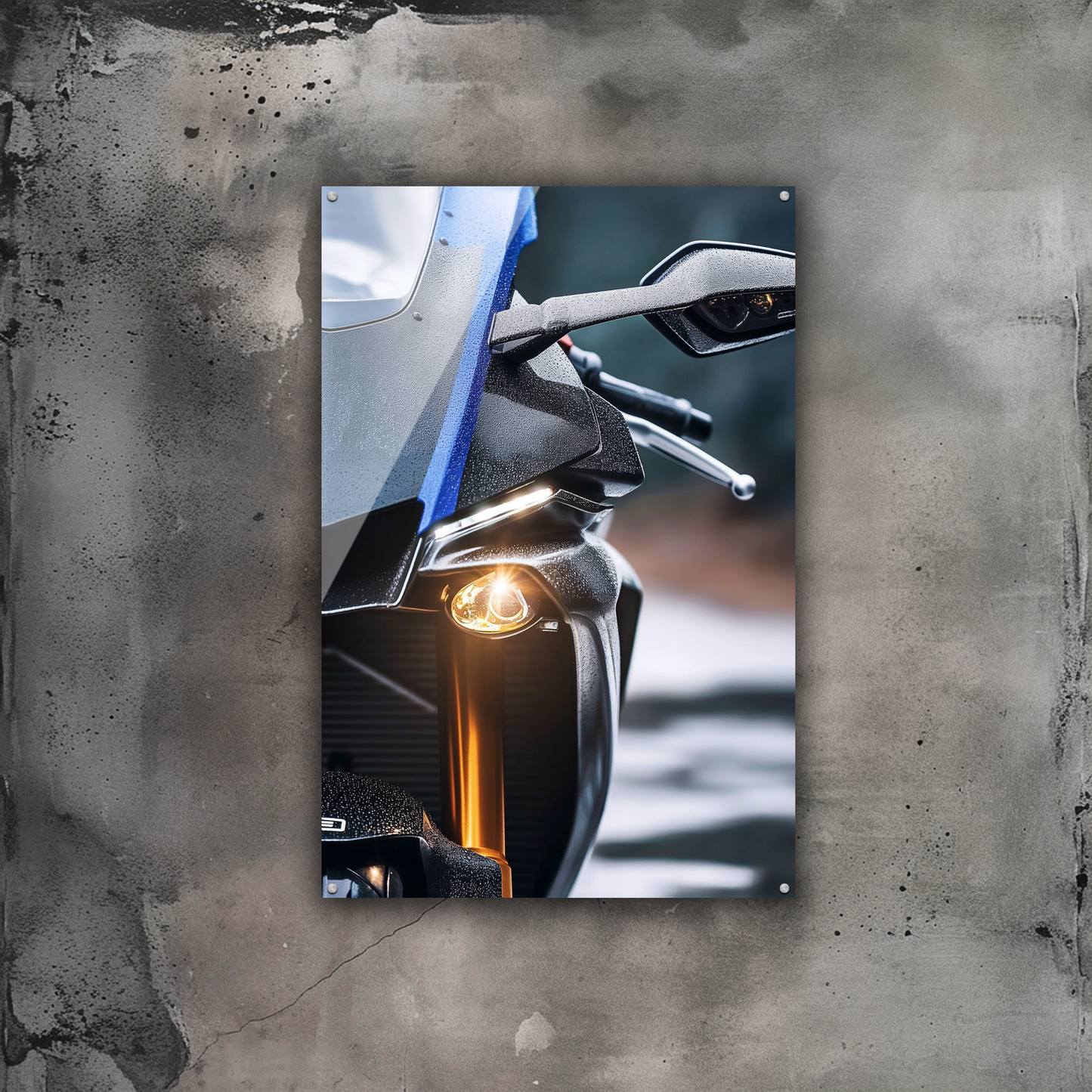 GlowRide Yamaha R1 Poster #2