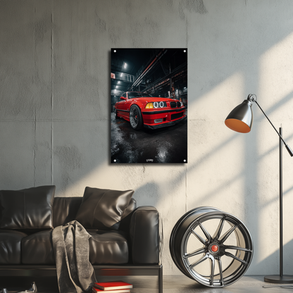GlowRide BMW e36 #22