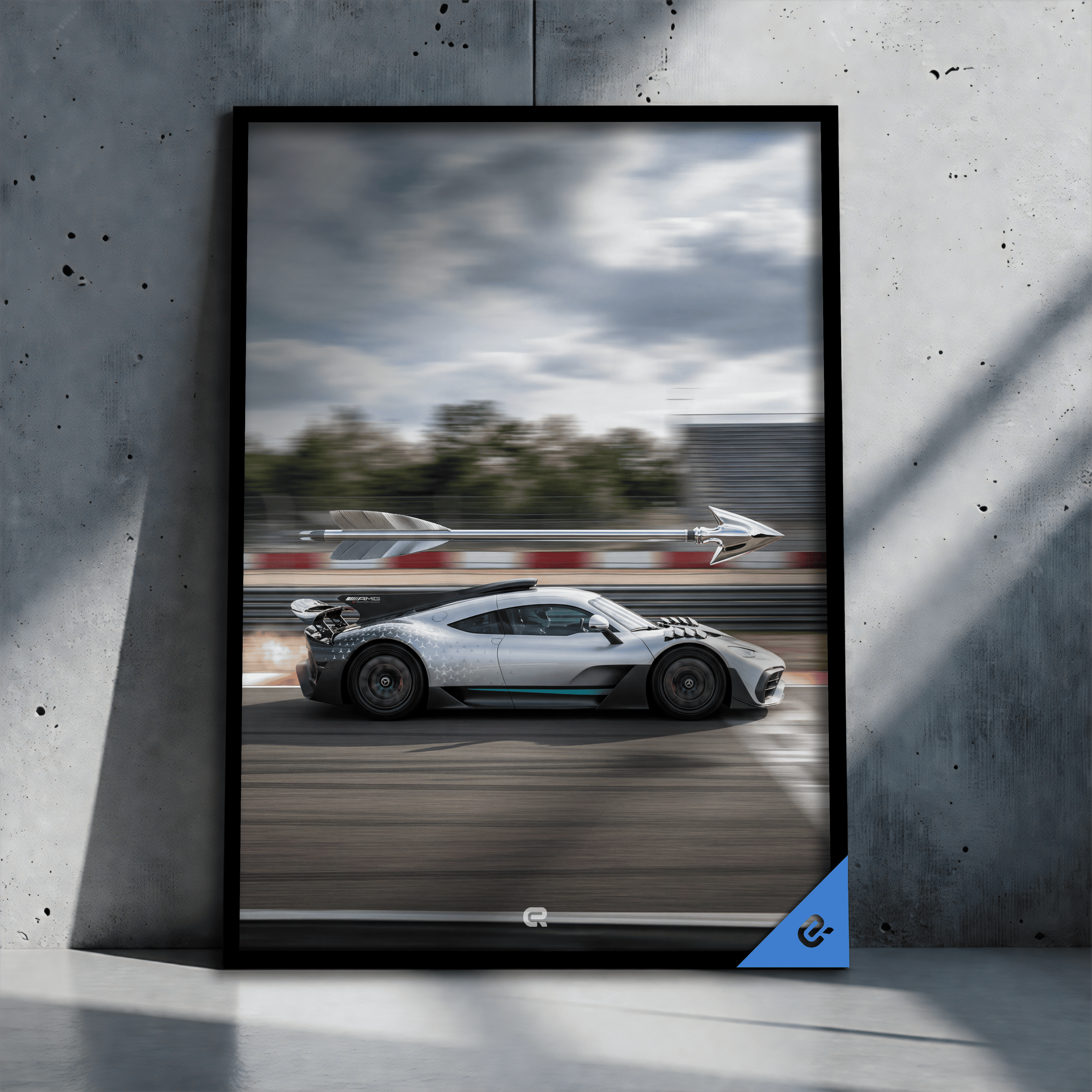 Surreal Scene Silver Arrow Drag