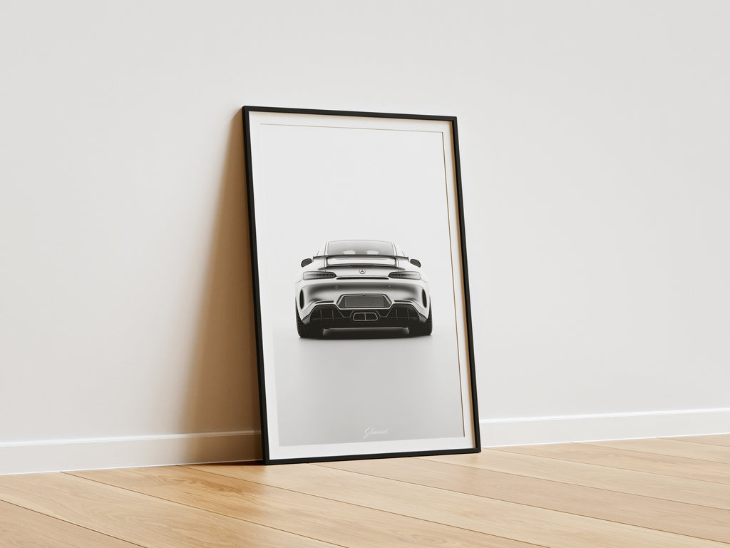 Mercedes-Benz GTR Wandbild für Autoliebhaber
