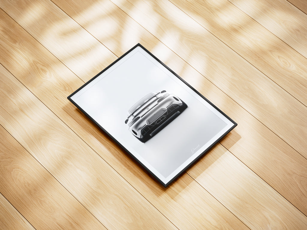 Luxury Line Kollektion – Mercedes-Benz GTR Illustration