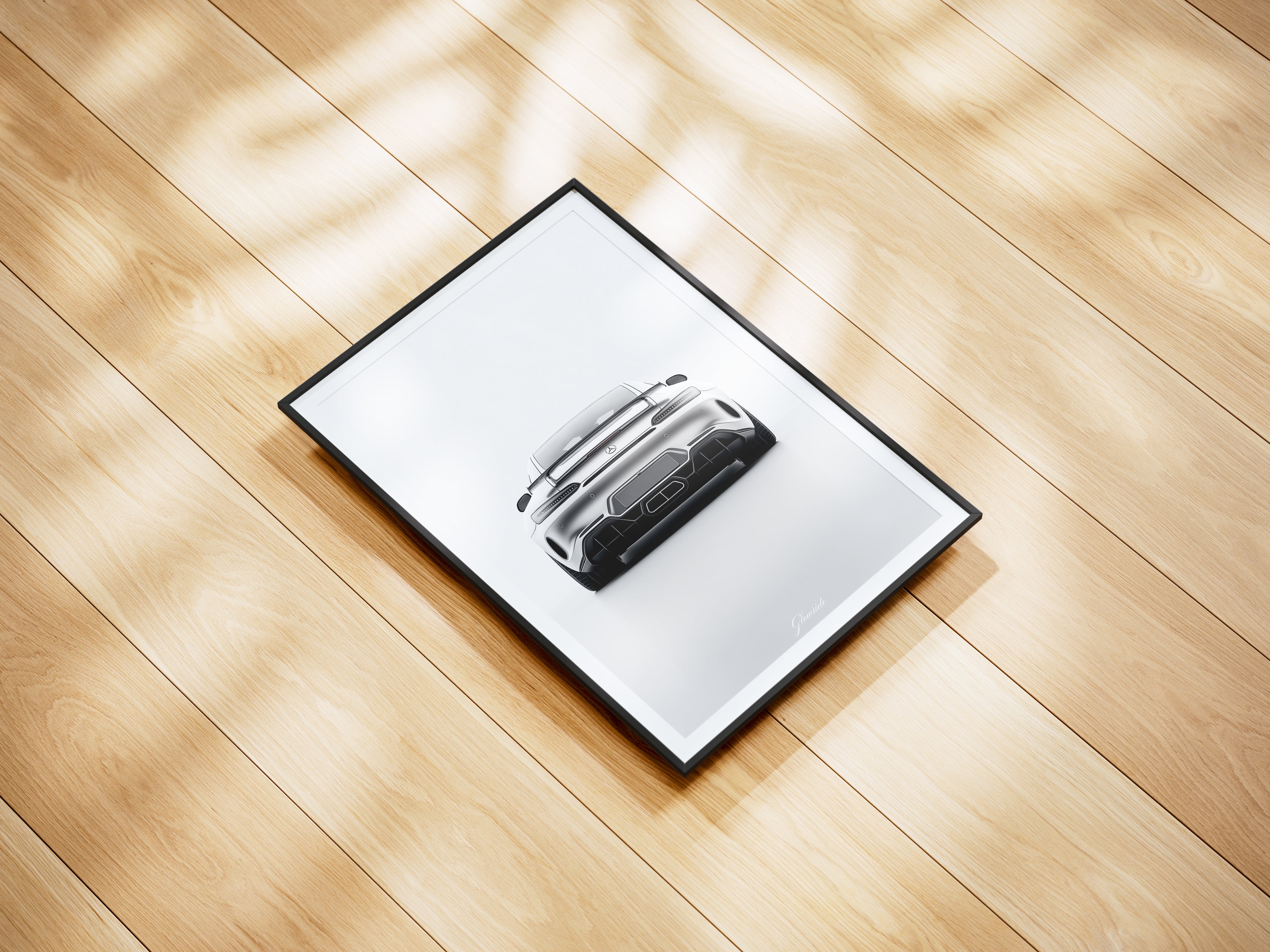 Luxury Line Kollektion – Mercedes-Benz GTR Illustration