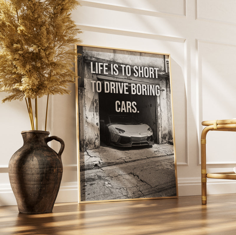 Car Caption Cheap Lambo