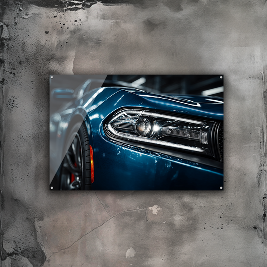 GlowRide Dodge Charger SRT Blau