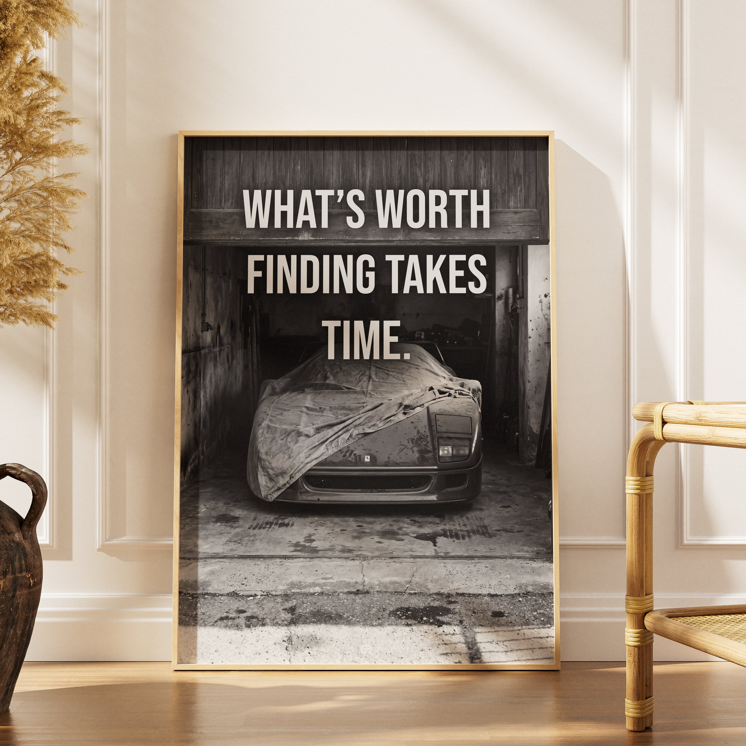 Car Caption F40 Dust Finds