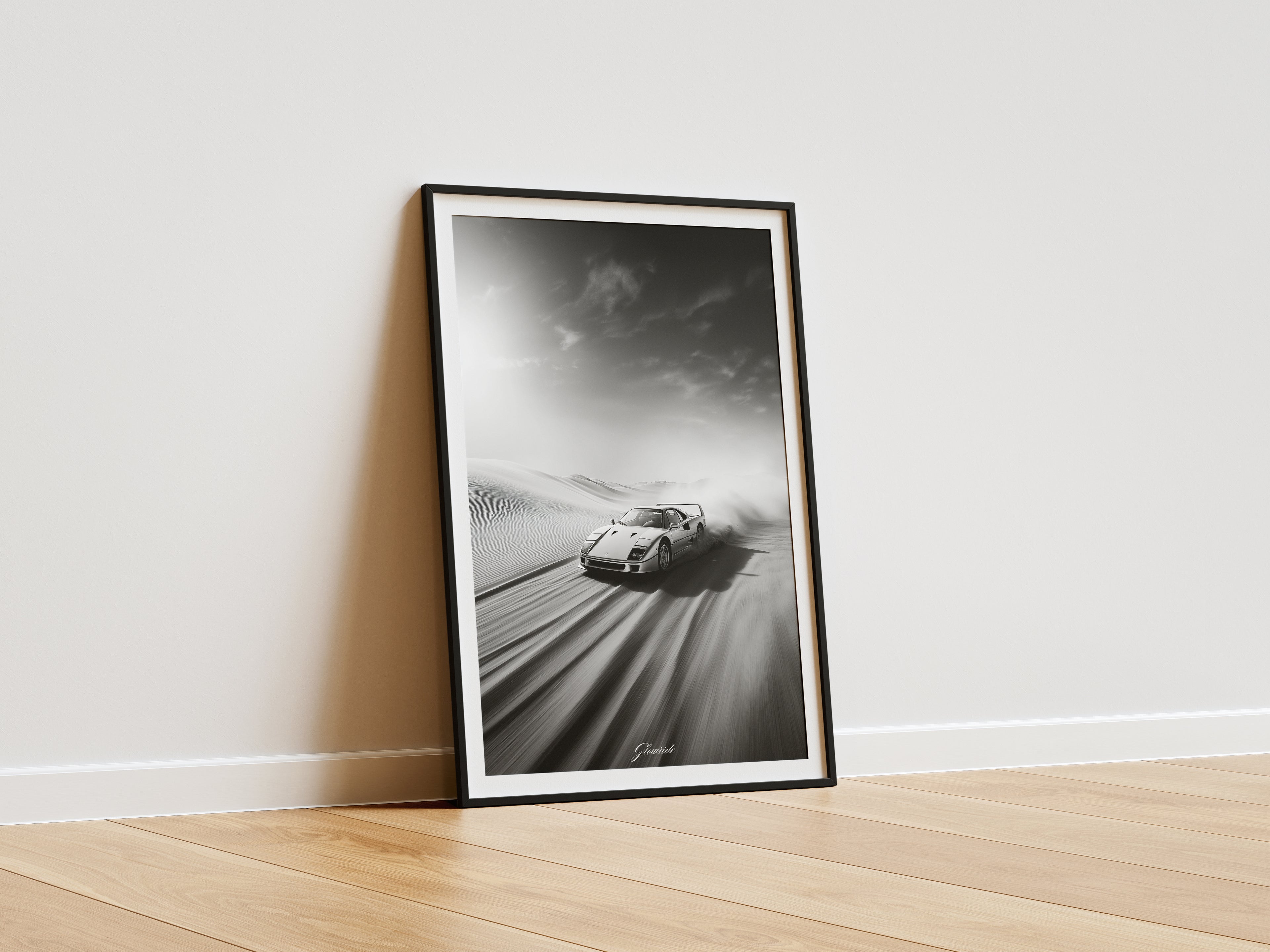 Luxury Line Kollektion – Ferrari F40 Illustration