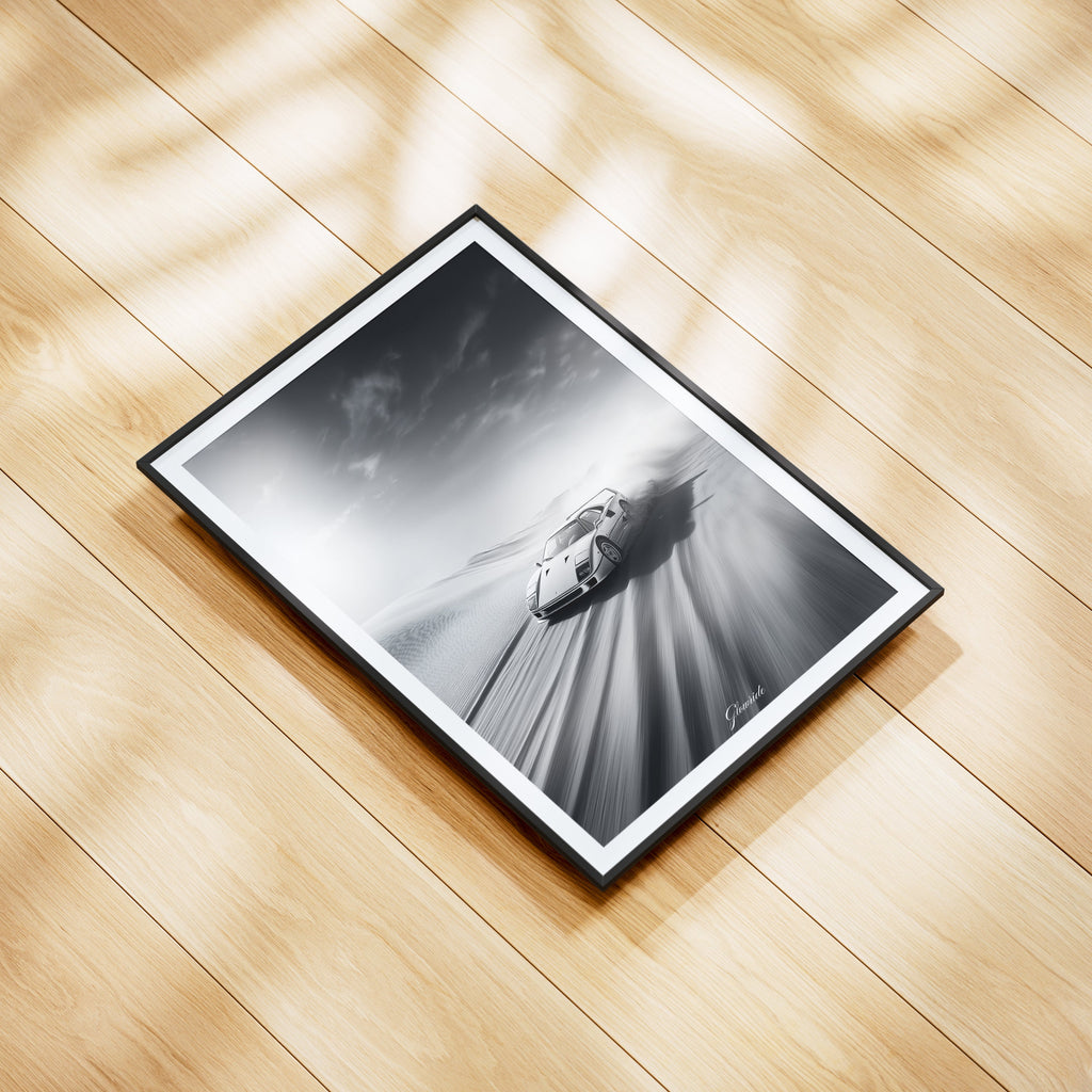 Ferrari F40 Wandbild für Autoliebhaber