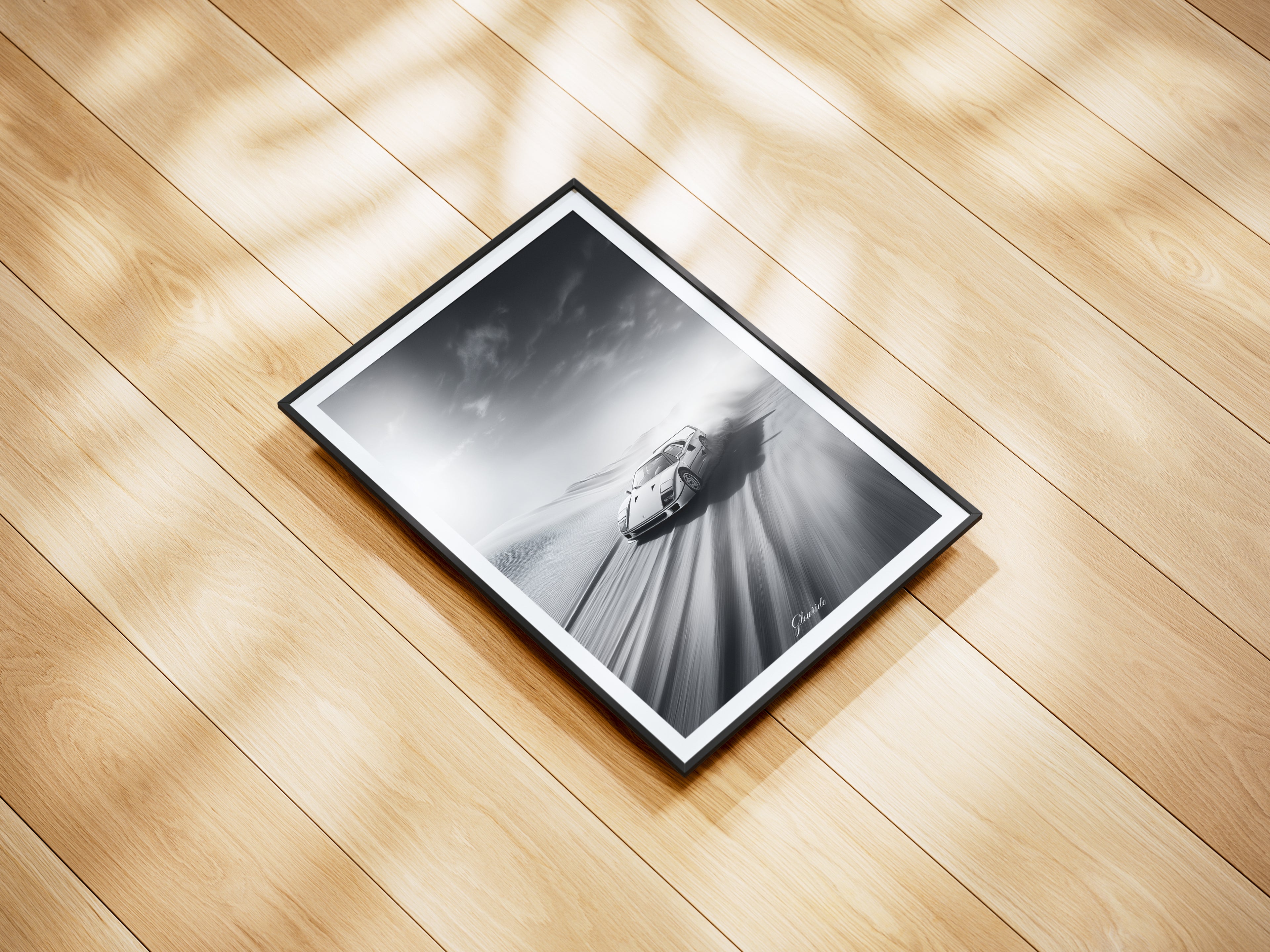 Ferrari F40 Wandbild für Autoliebhaber