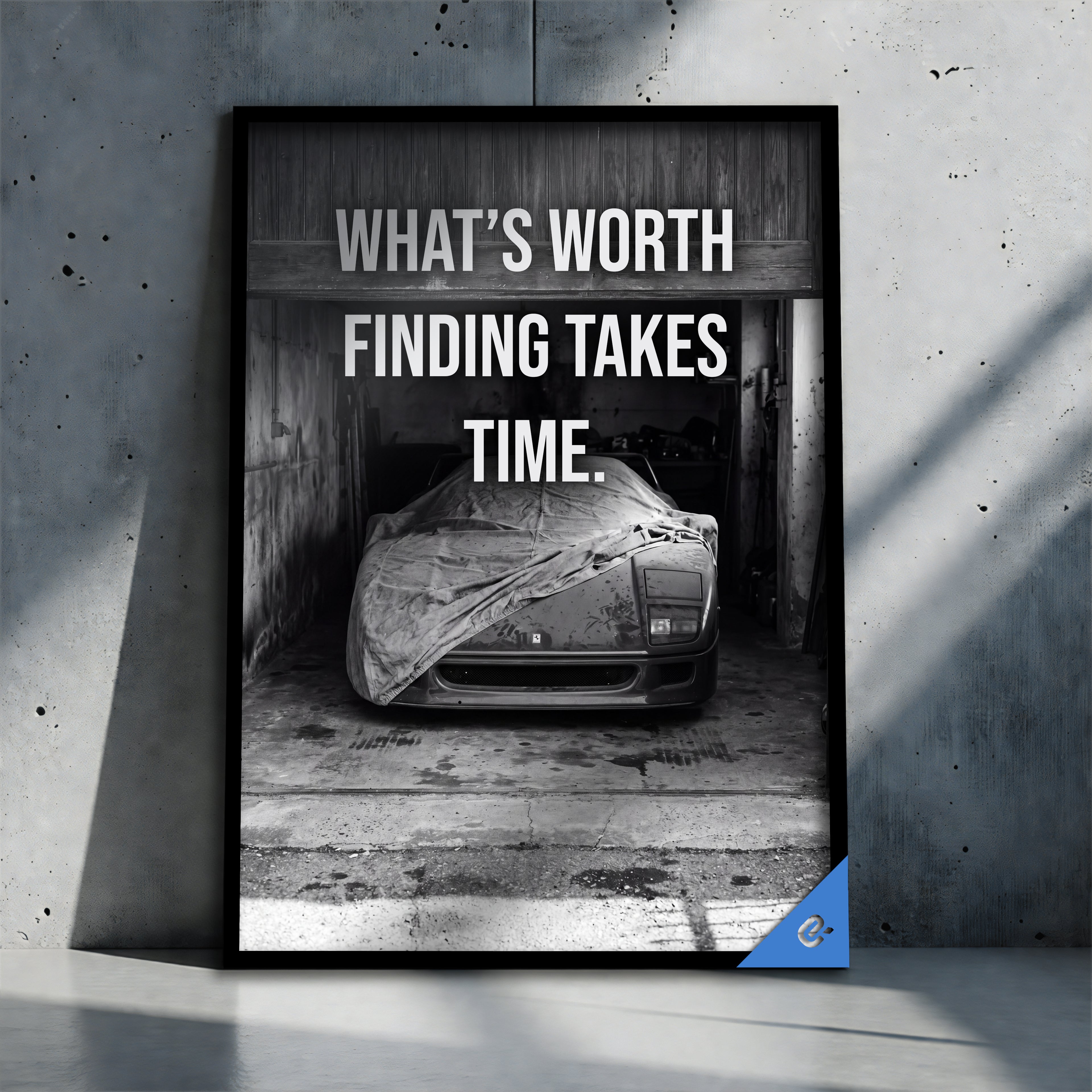 Car Caption F40 Dust Finds