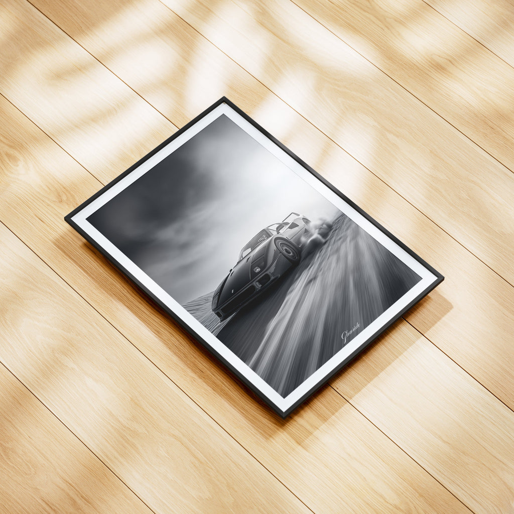 Ferrari F40 Wandbild für Autoliebhaber