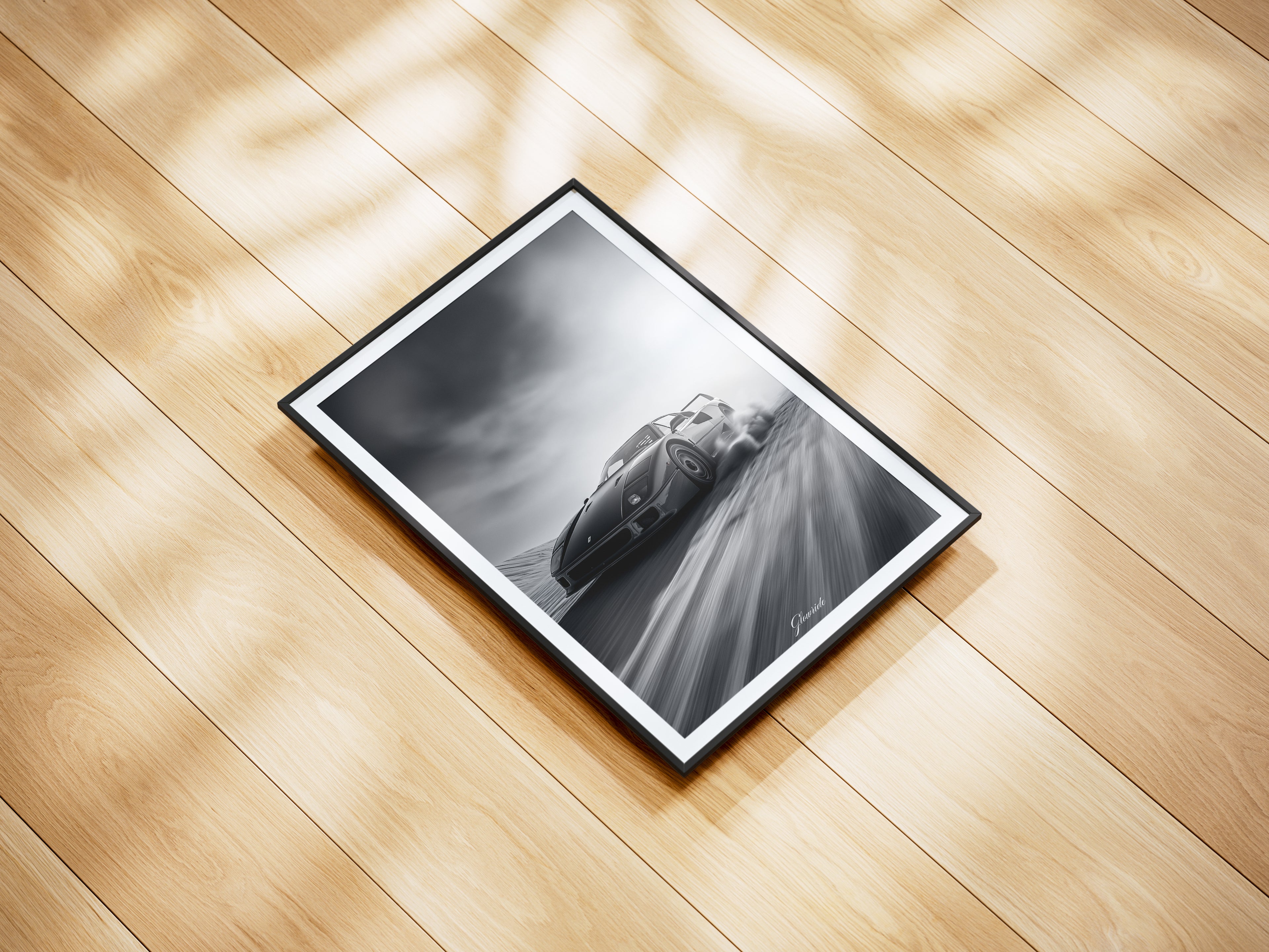 Ferrari F40 Wandbild für Autoliebhaber