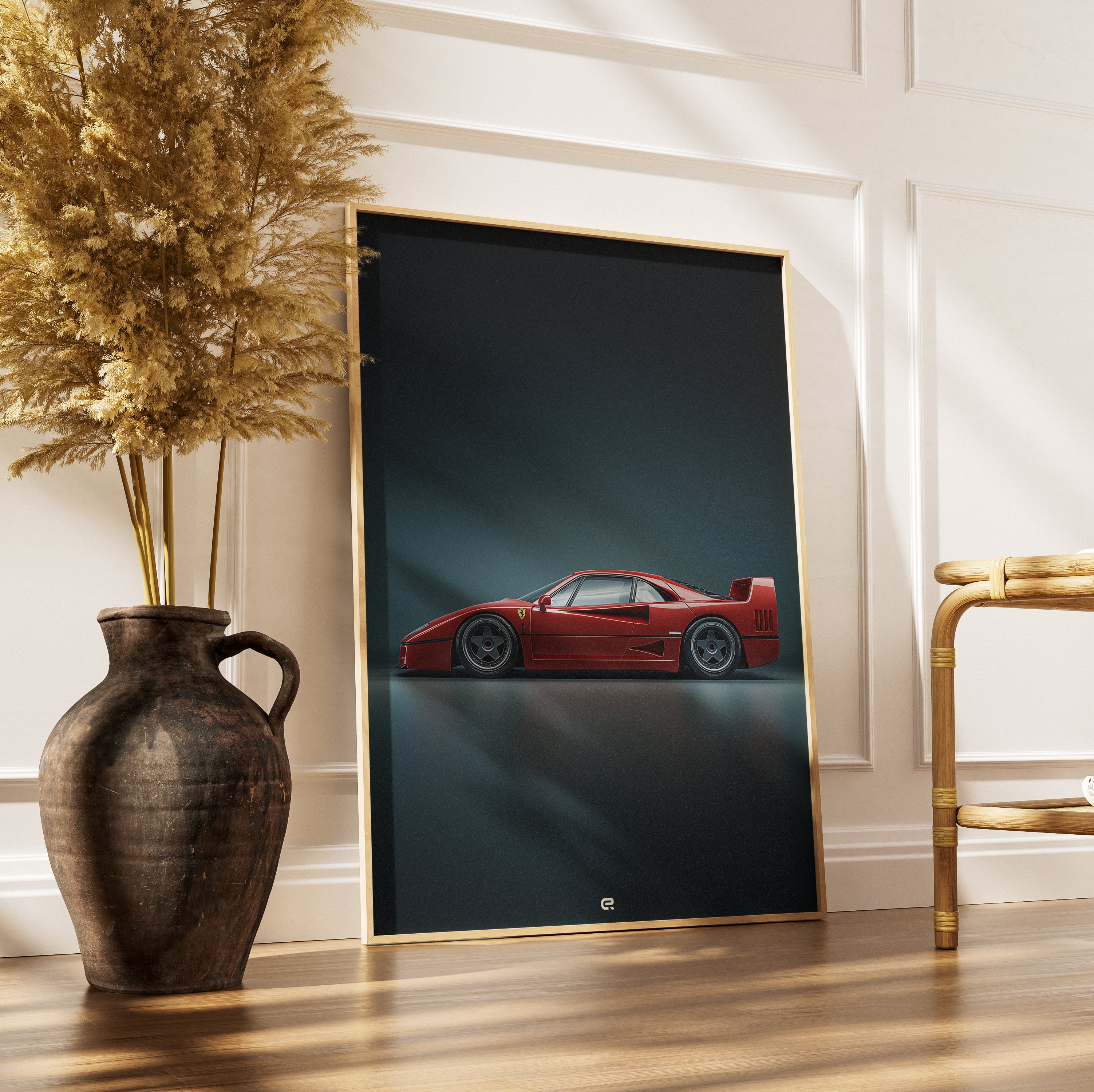 BMW E46 Kunstdruck in Galeriequalität