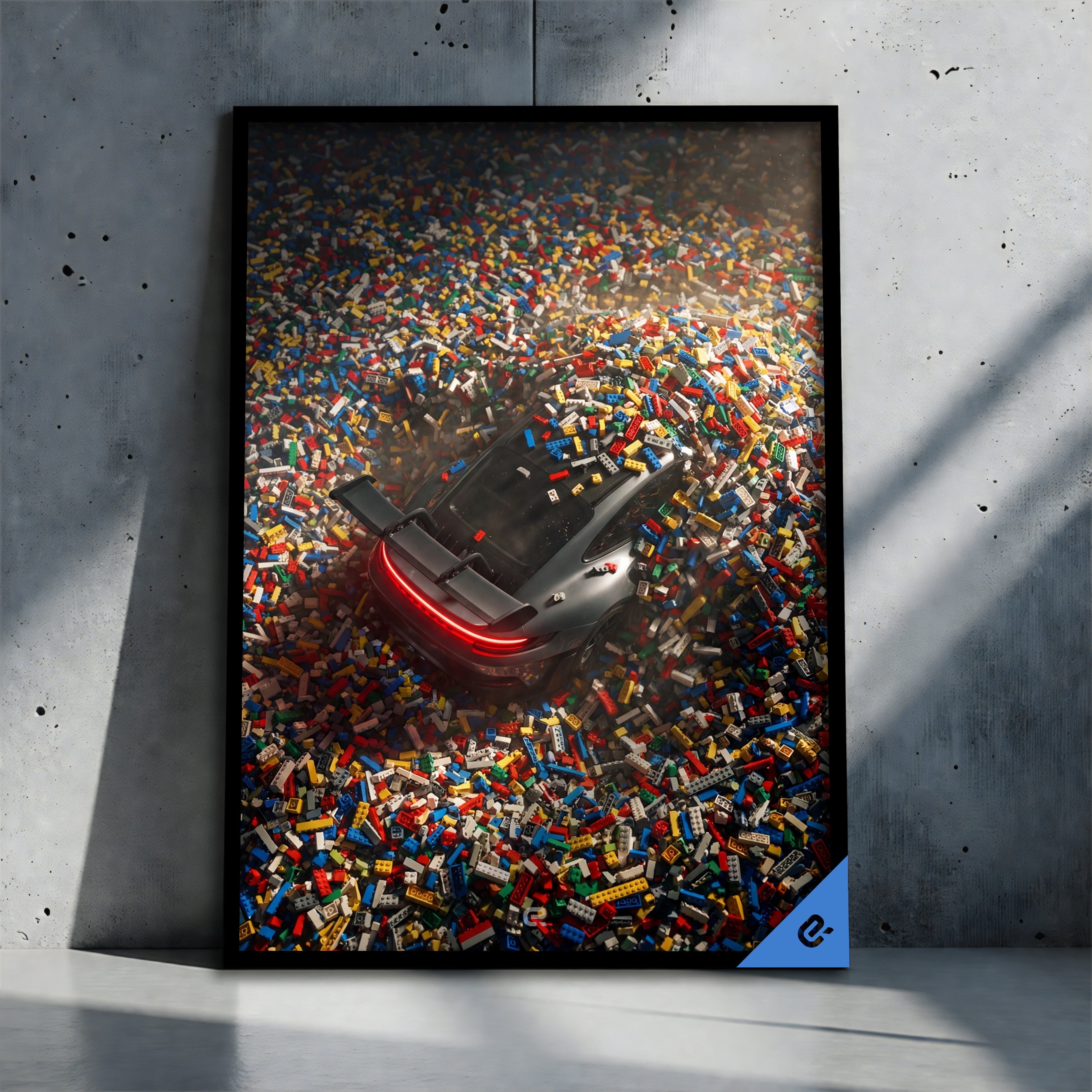 Surreal Scene GT3 RS Color Stones
