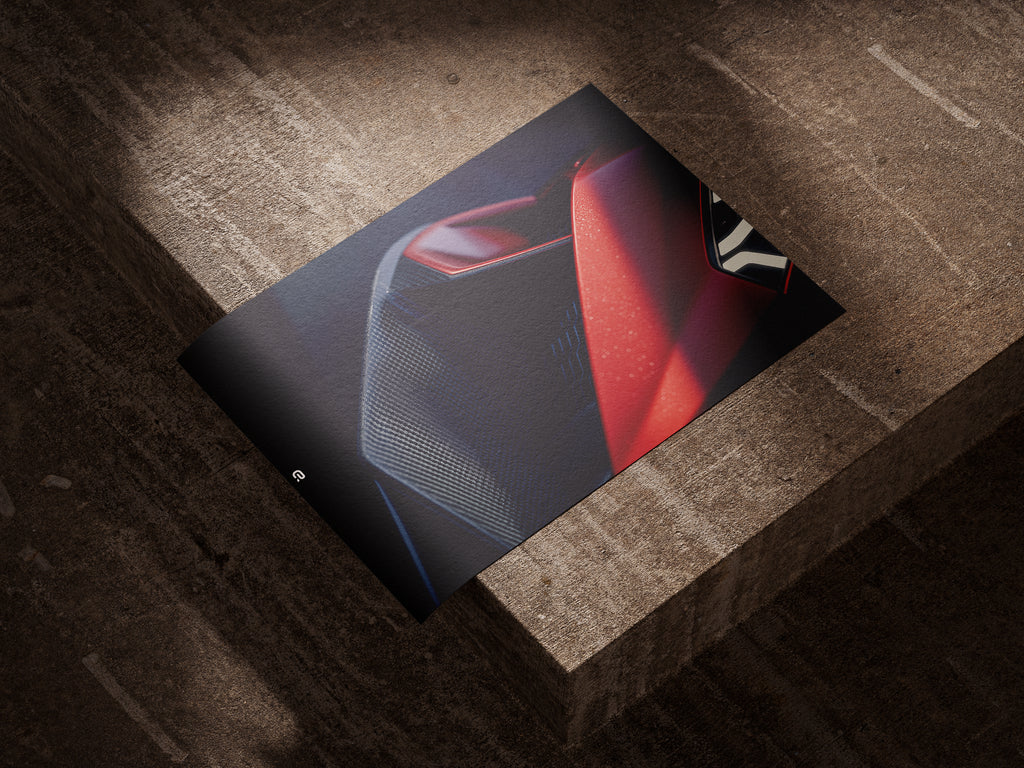 Lamborghini Aventador Frontspoiler Poster Detail Designs – Hochdetaillierte Auto-Illustration