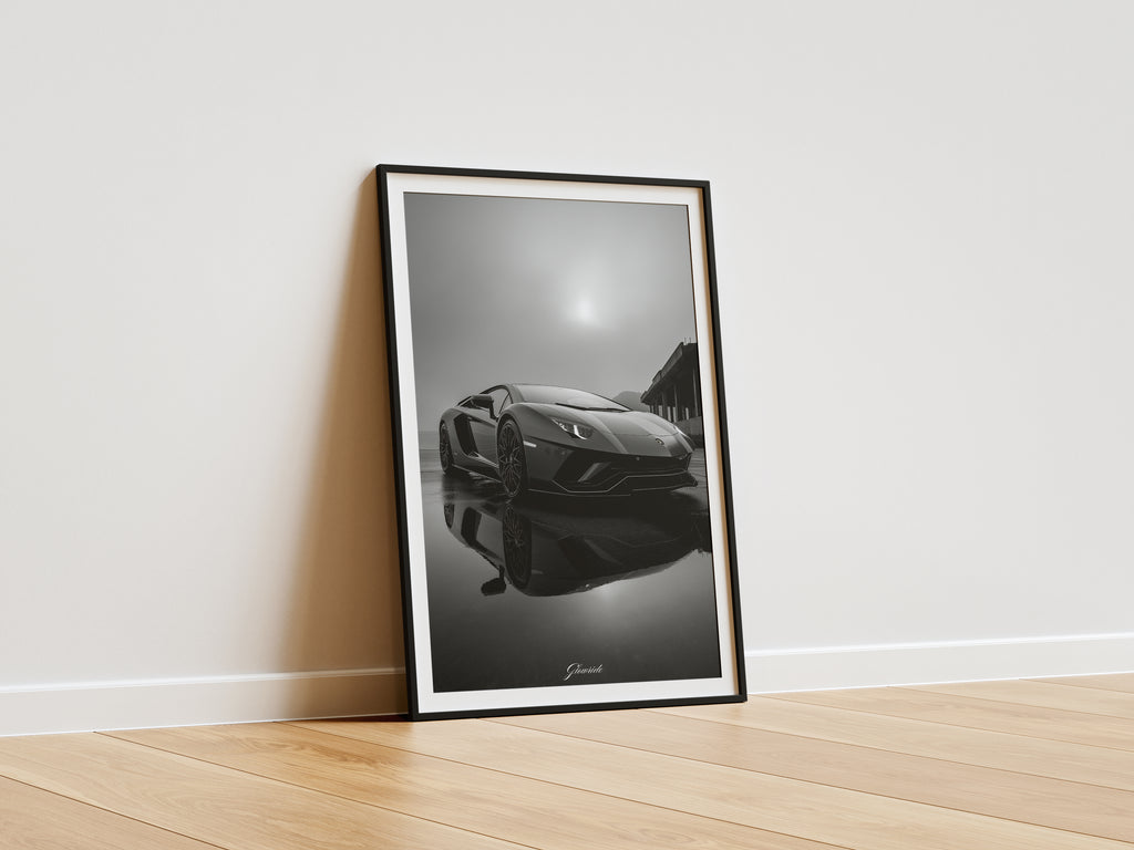 Luxury Line Kollektion – Lamborghini Aventador Illustration