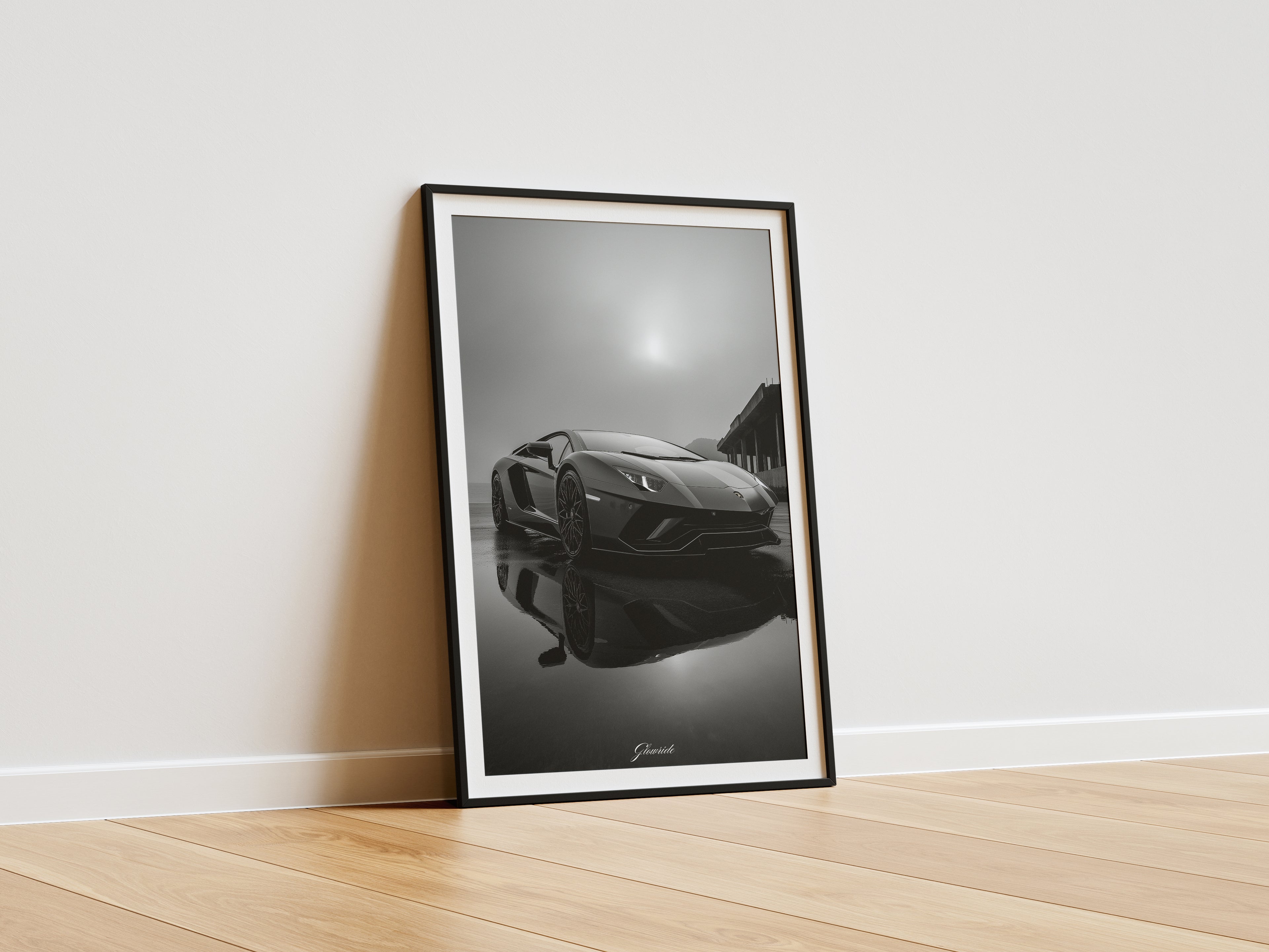 Luxury Line Kollektion – Lamborghini Aventador Illustration