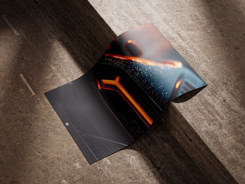 Detail Designs Kollektion – Lamborghini Rücklicht Illustration