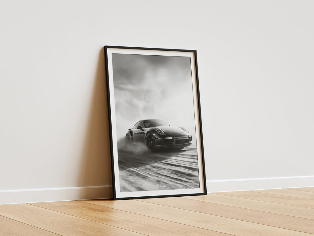 Luxury Line Kollektion – Porsche 911 Turbo S Illustration