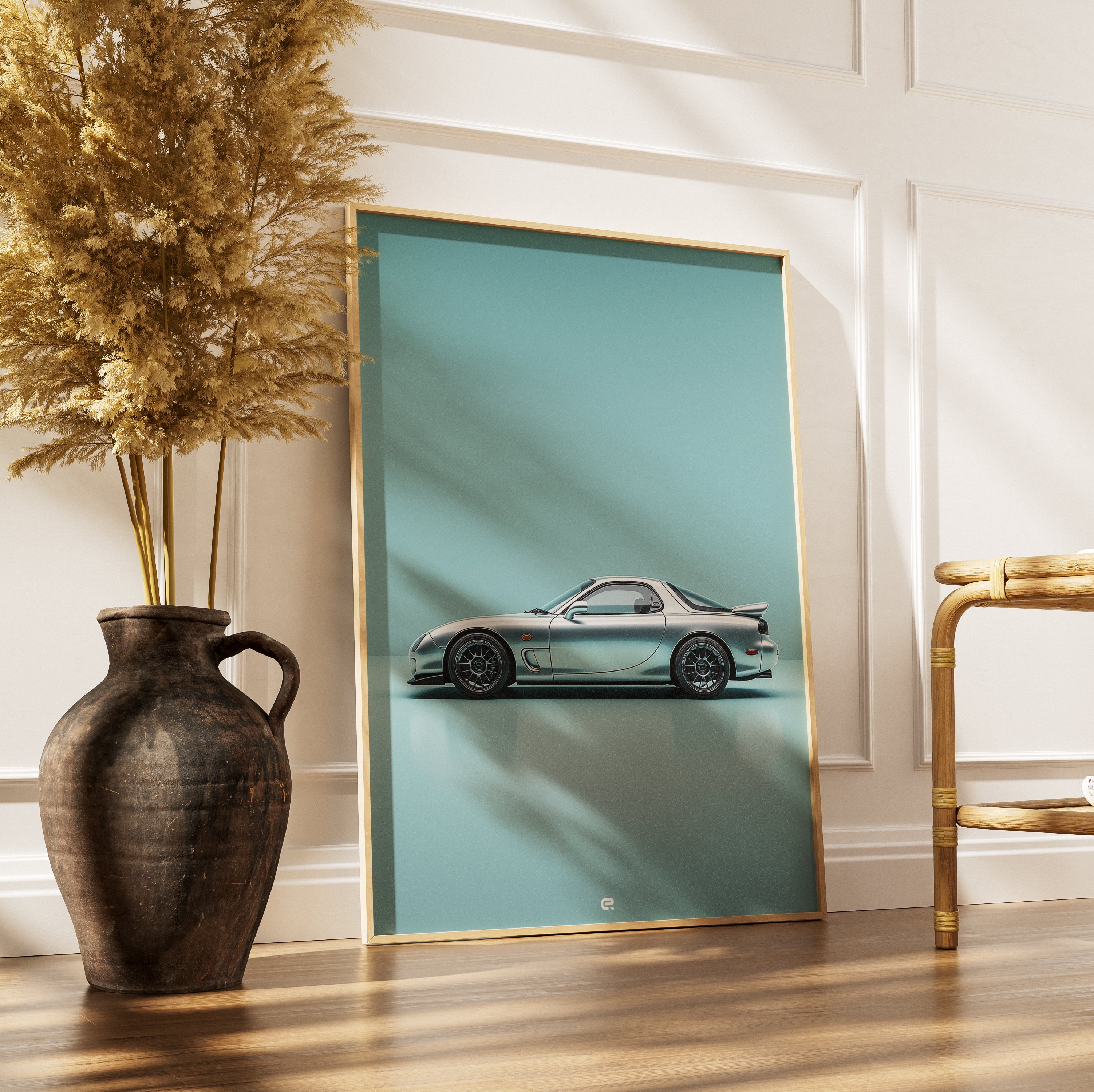 Mazda RX-7 JDM Sportwagen Poster