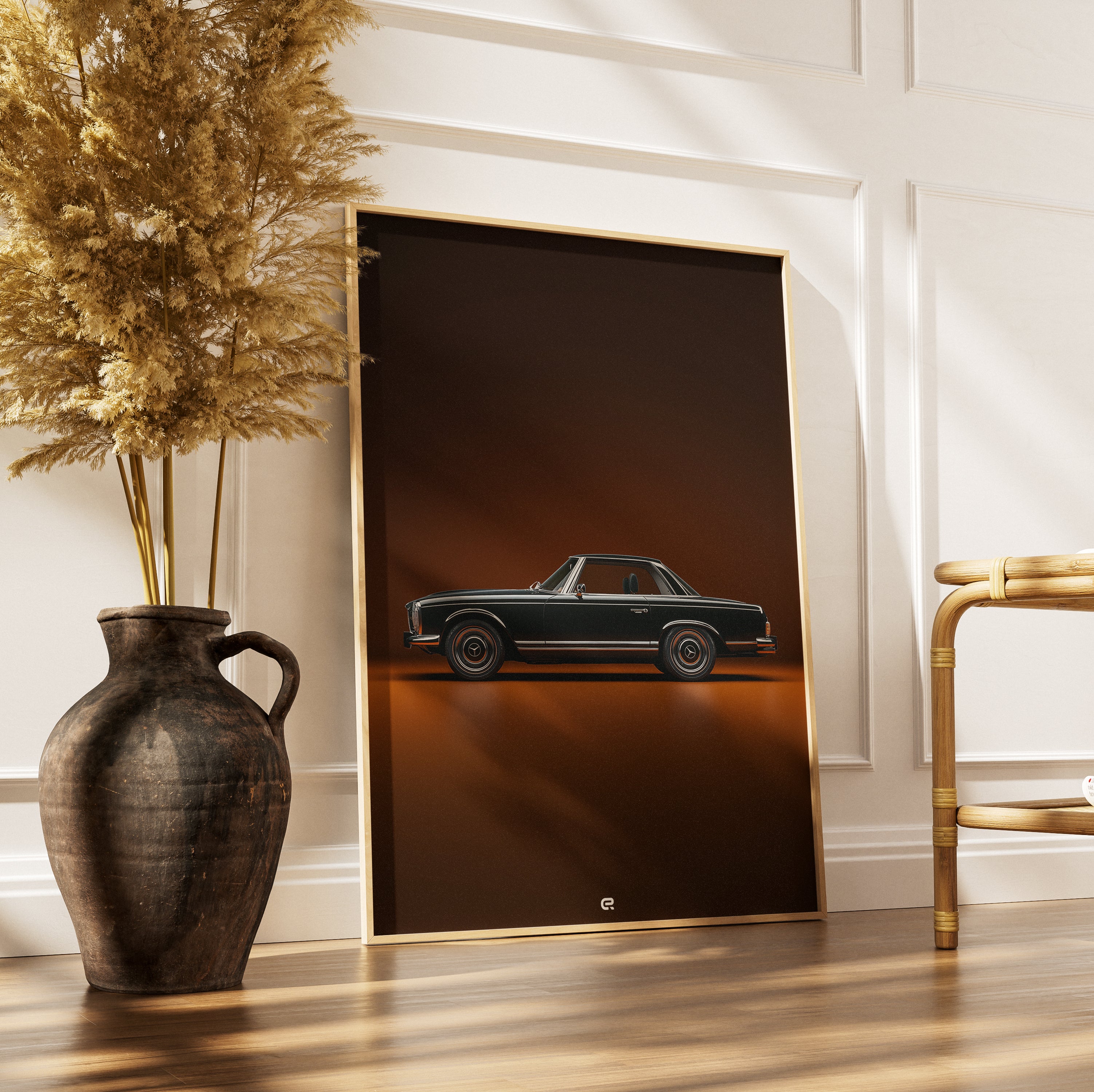 Mercedes-Benz SL Wandbild für Autoliebhaber