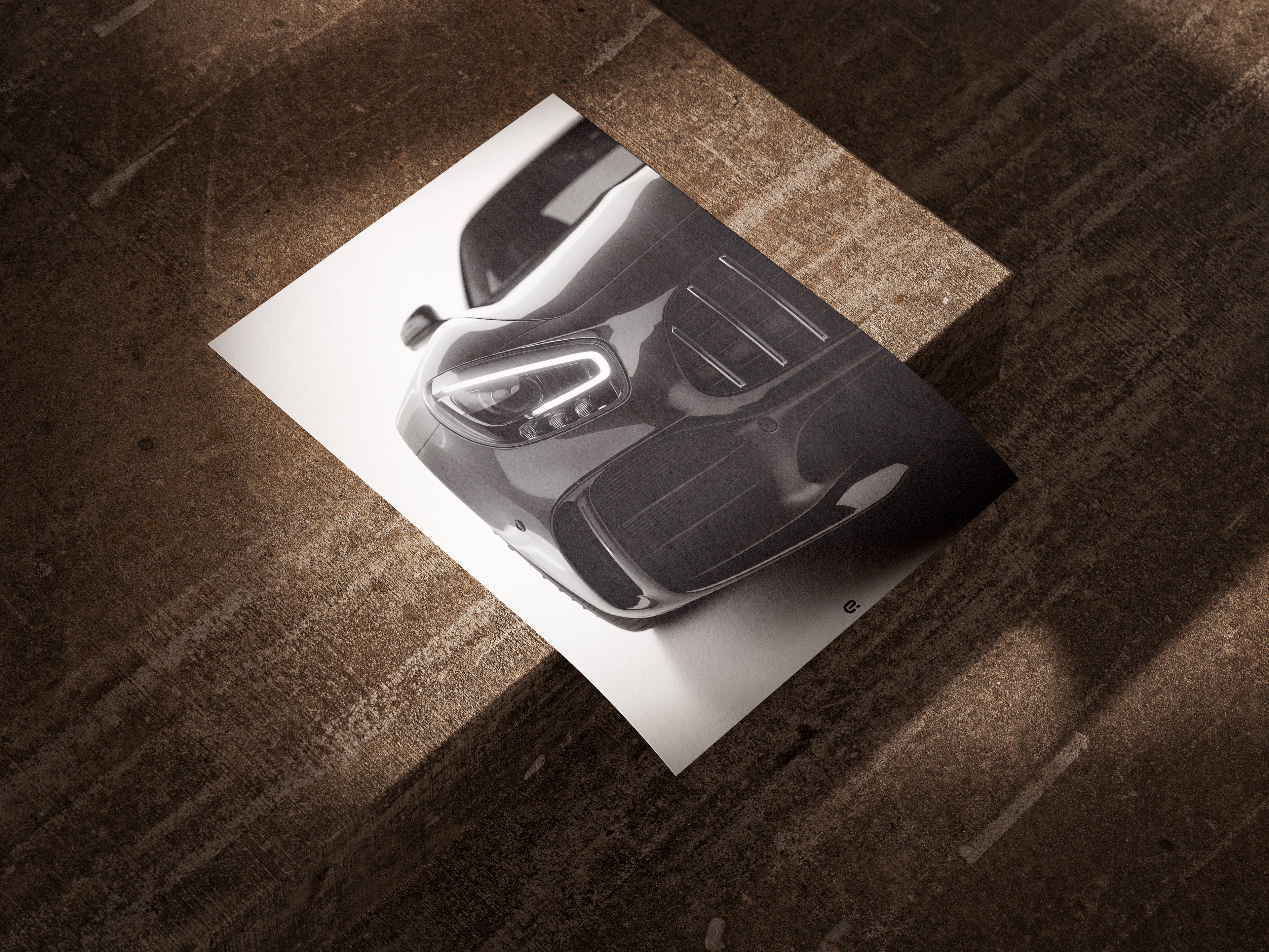 Mercedes-Benz GTR Wandbild für Autoliebhaber