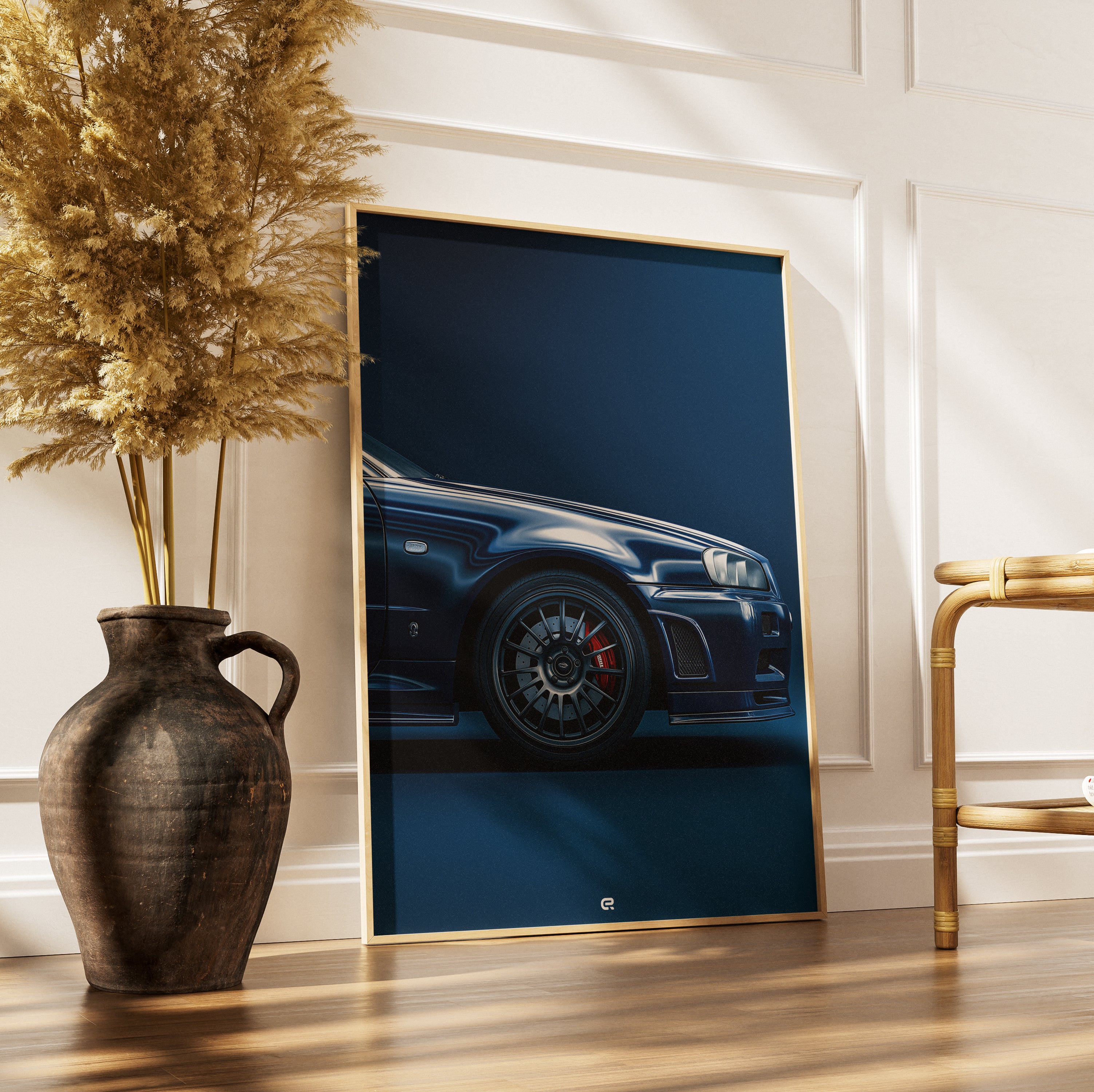 Clean Classic Kollektion – Nissan Skyline GTR Illustration