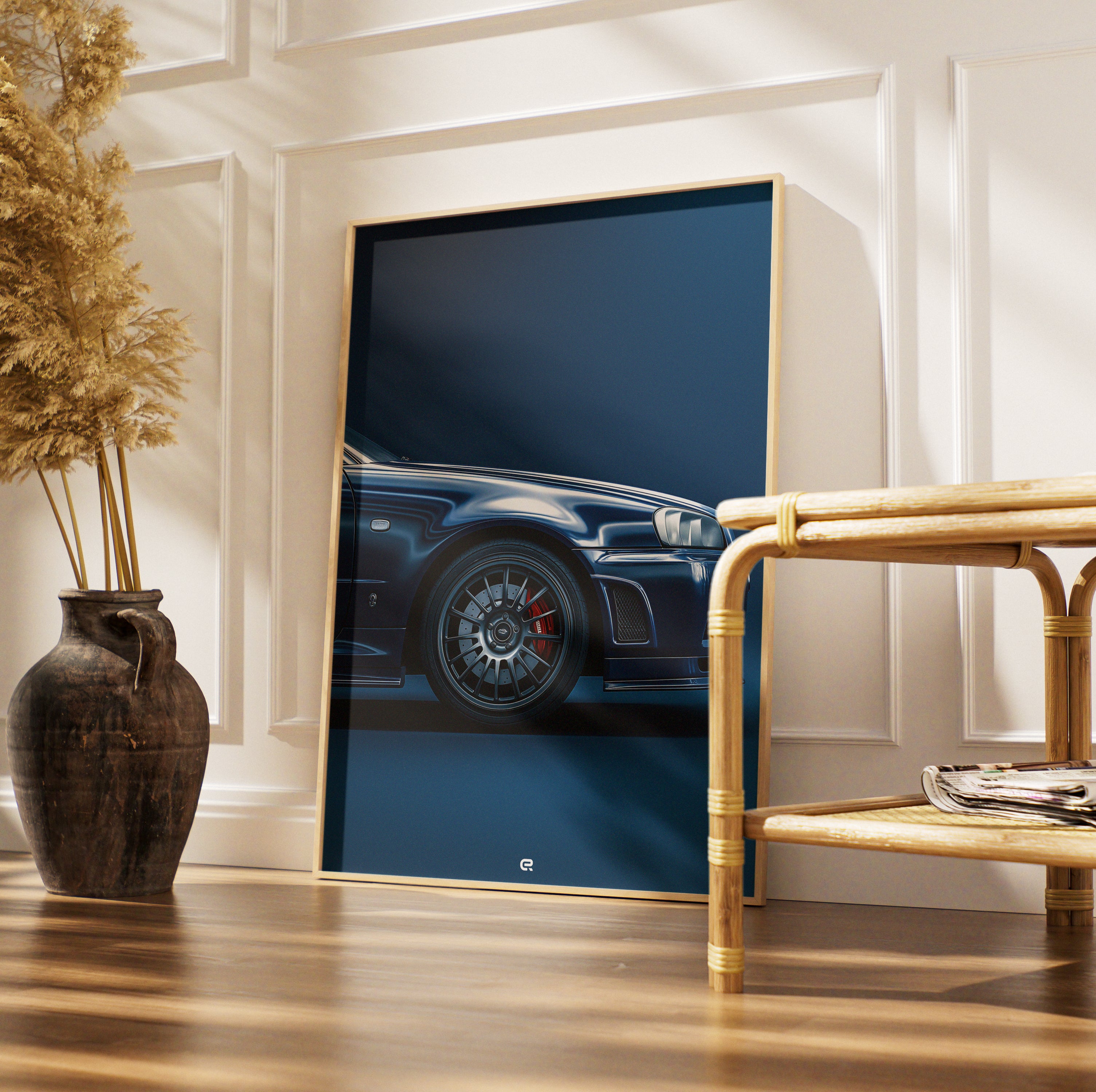 Nissan Skyline GTR Wandbild für Autoliebhaber