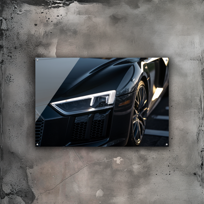 GlowRide Audi R8 Poster #2