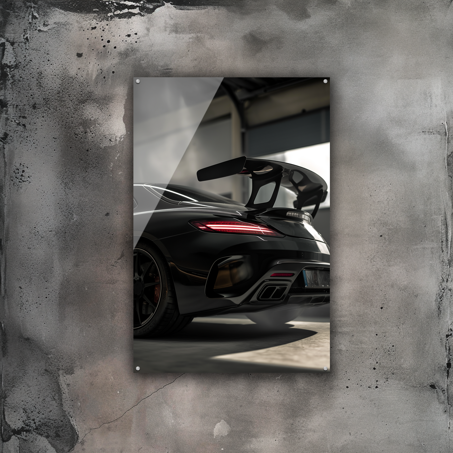 GlowRide Mercedes SLS Black Series