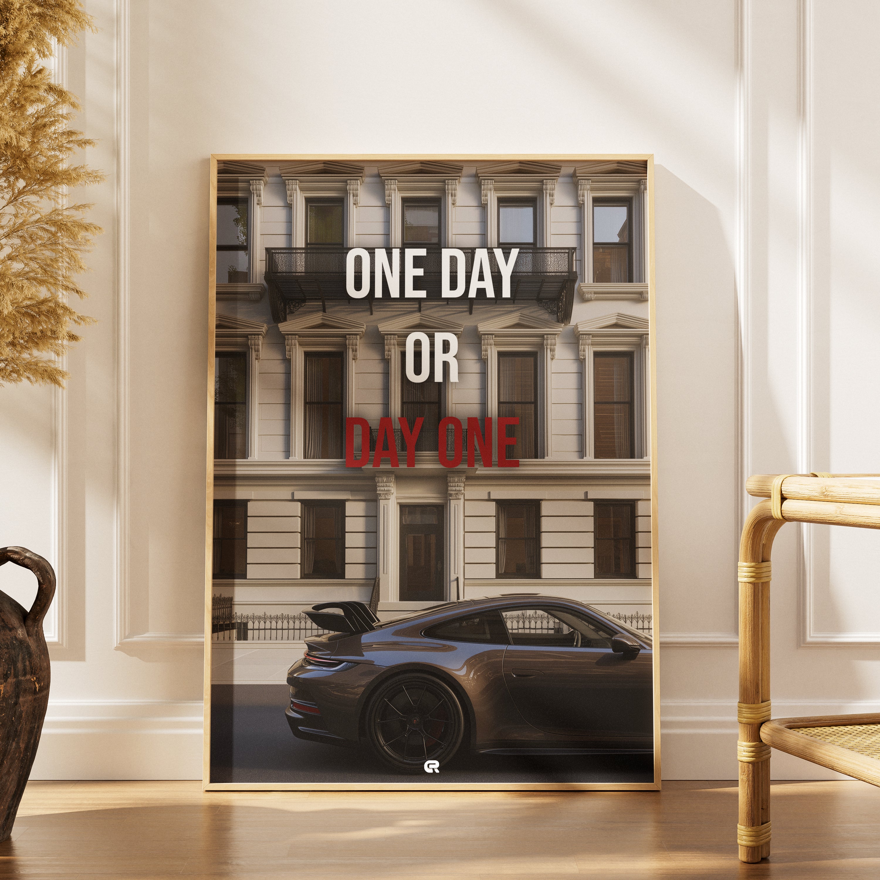 Car Caption Brown RS