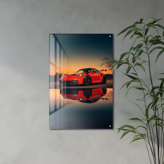 GlowRide Porsche GT3 RS Orange