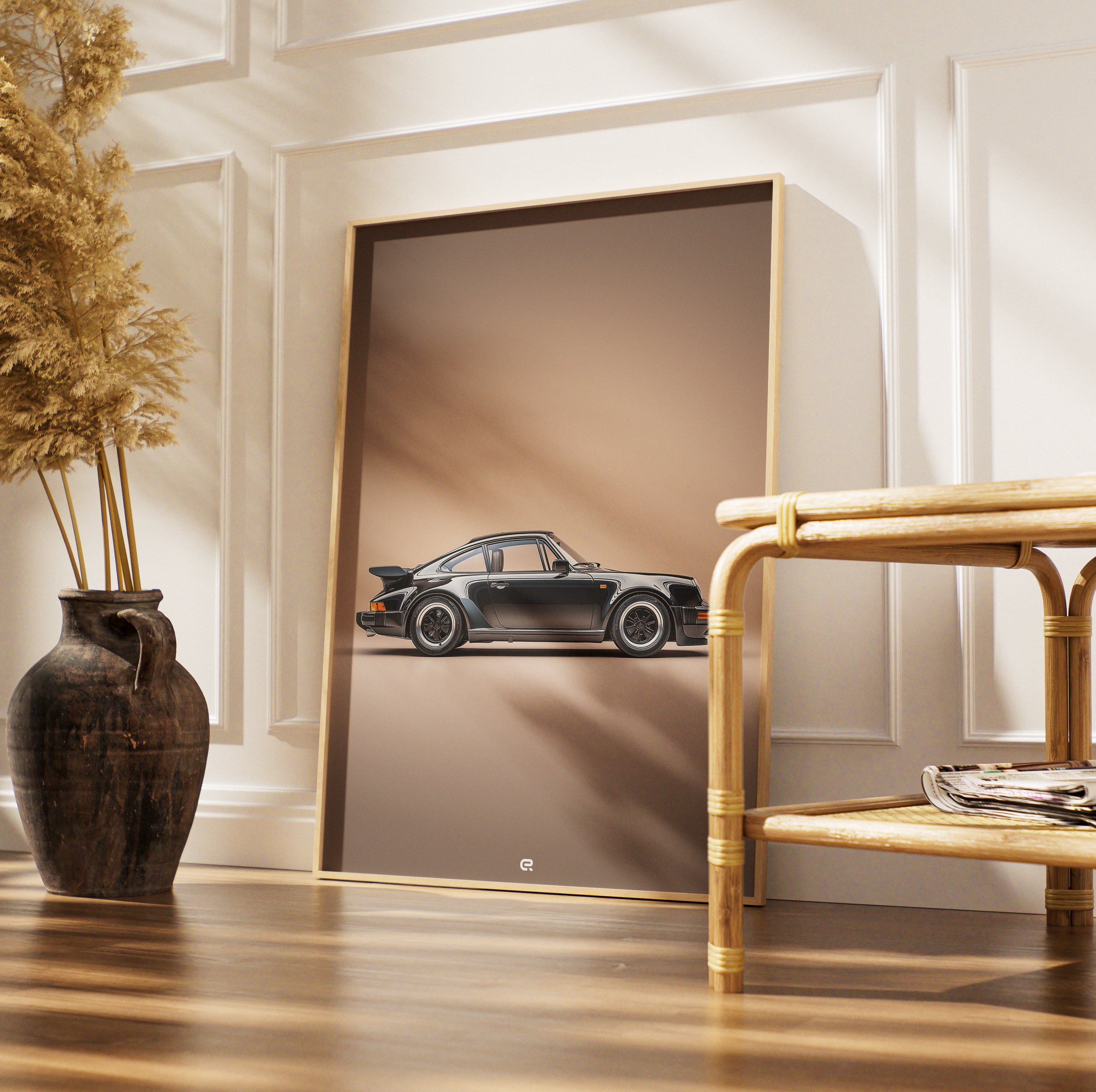 Clean Classic Kollektion – Porsche 964 Illustration