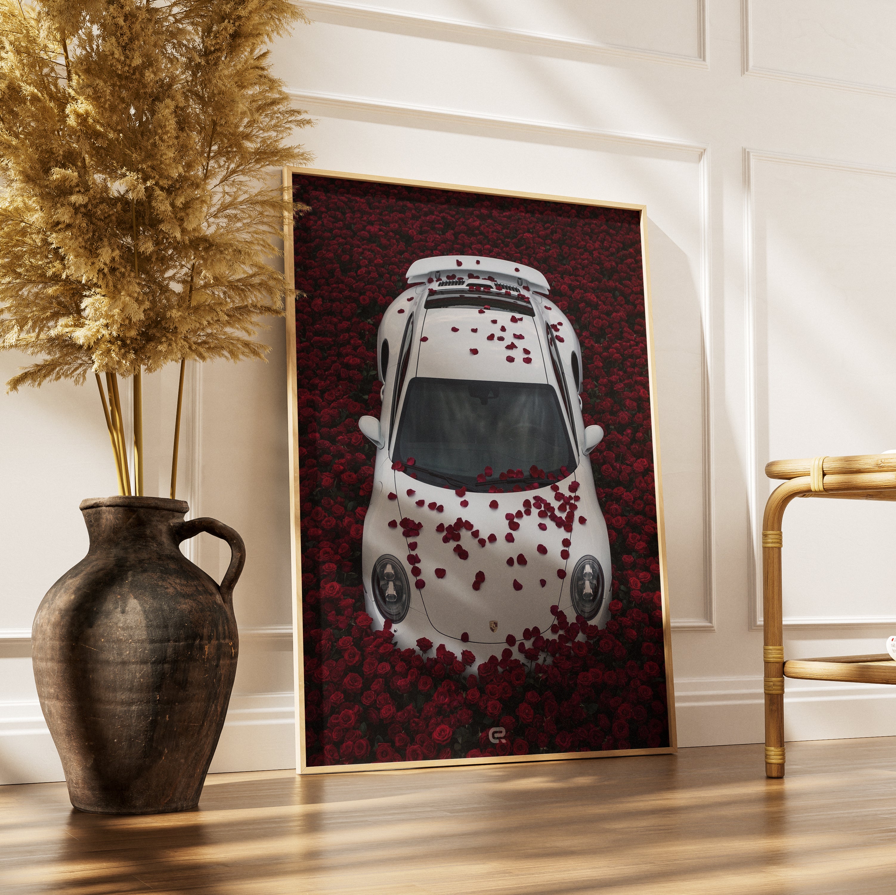 Surreal Scene Turbo Roses