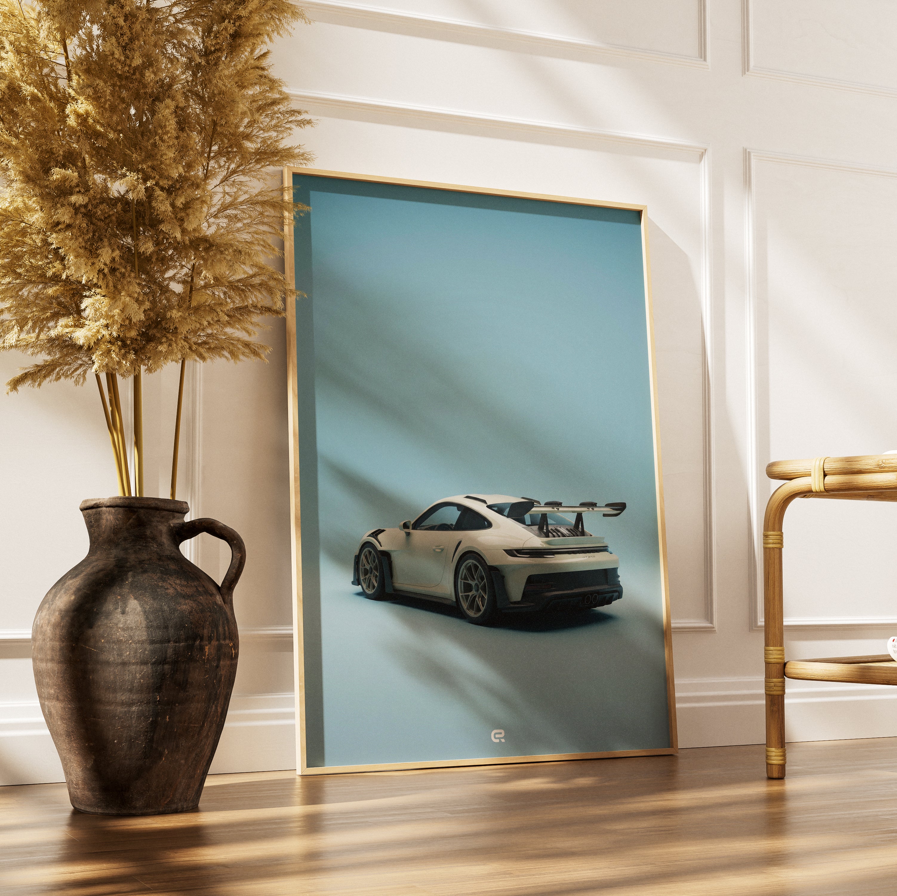 Clean Classic GT3 RS cyan