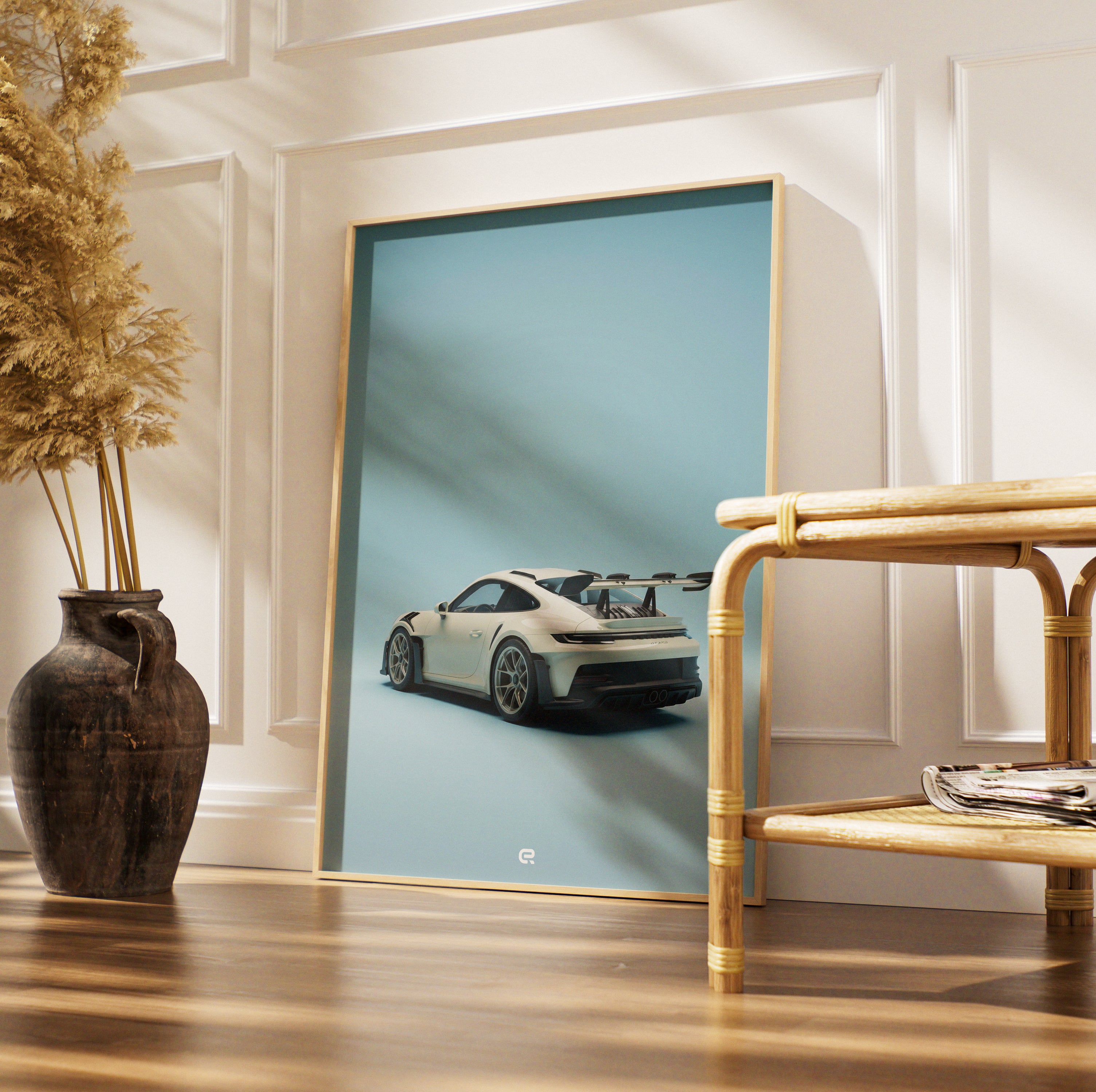 Clean Classic GT3 RS cyan