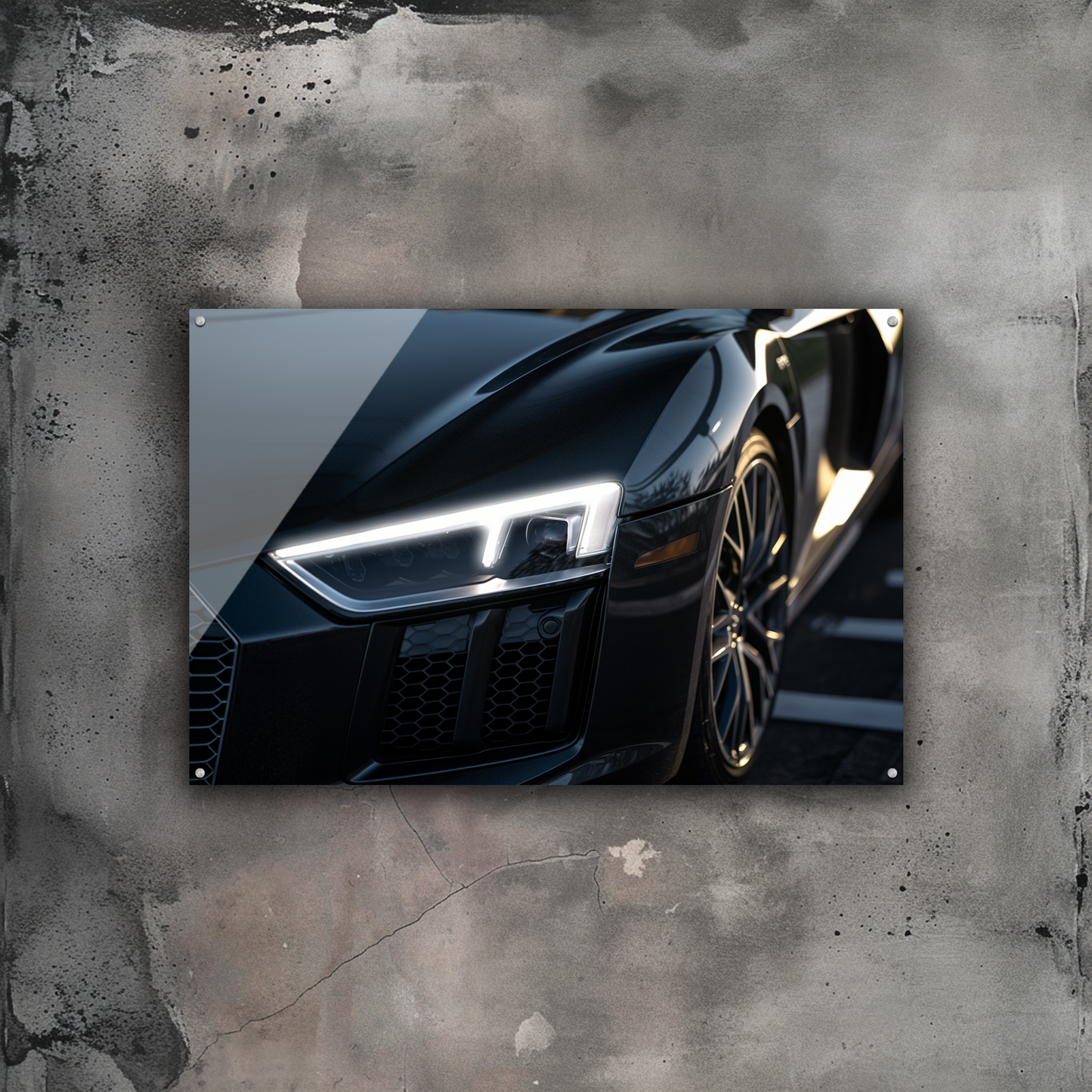 GlowRide Audi R8 Poster #2