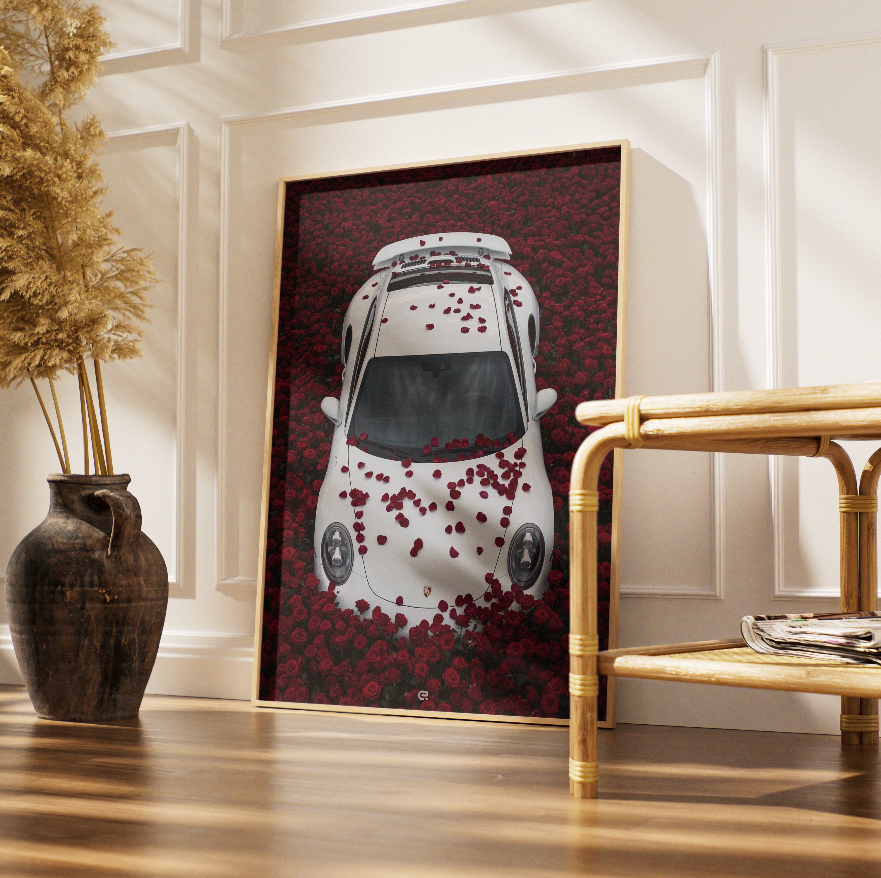 Surreal Scene Turbo Roses